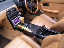 Load image into Gallery viewer, Trad style console for Eunos NA Roadster (automatic shift car) (with synthetic black leather)