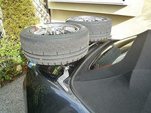 画像をギャラリービューアに読み込む, ユーノスマツダNA、NB、NC、NDロードスター用オプションパーツ【ホイール付タイヤ1本積載キット】(トランクキャリア用)