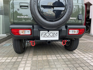 Front and rear towing hooks, Suzuki JB64W/74W (Jimny/Jimny Sierra) 2018/7- [ZOOM Selection]