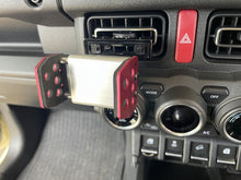 Load image into Gallery viewer, Aluminum iPhone smartphone holder H510 air conditioner louver fit ball joint type

