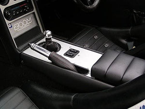 Trad style console for Eunos NA Roadster (manual car) (with synthetic black leather)