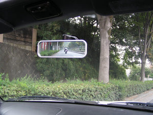 Compact room mirror only [By vehicle type mounting arm]