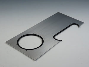 Aluminum panel [repair parts for traditional style console]