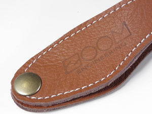 Keychain MonacoMirrorStyle <Made of real Leather>
